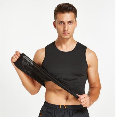 China Simple Anti-Wrinkle O-Neck Plain Tank Top Tank Top Gym Vest For Men Customize Logo Cotton Blank Sleeveless Shirt for sale