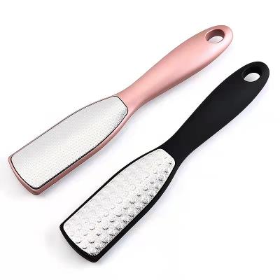 China Stainless Steel Foot Backrest Pedicure Device Grinding Pumice Grinding Tool JX45 New Dead Skin Foot Panel Foot for sale