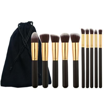 China Suit Makeup Tools Small 5 Beginner 5 Powder Brush Big 5 Powder Foundation Brush Full Set Factory Wholesale JX33 for sale