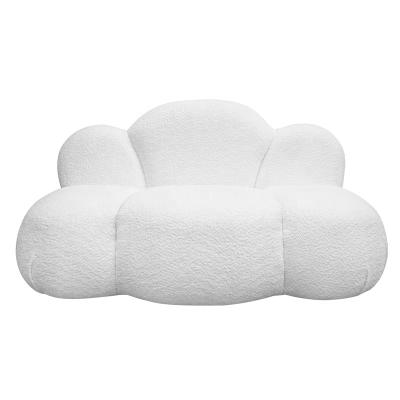 China Fashionable Furniture Sofa Tufted Armless Cloud Couch White Unique Design Wholesale Tufted for sale