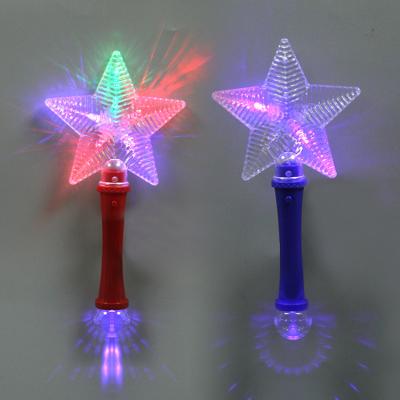 China Christmas or other Festival Flashing Novelty Toy Princess Christmas Star Wand glow magic led light magic wand for sale