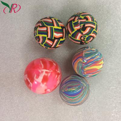 China Toy Wholesale Cheap Colorful Bright Solid 30Mm Matte Single Color Rubber Bouncy Promotional Ball for sale