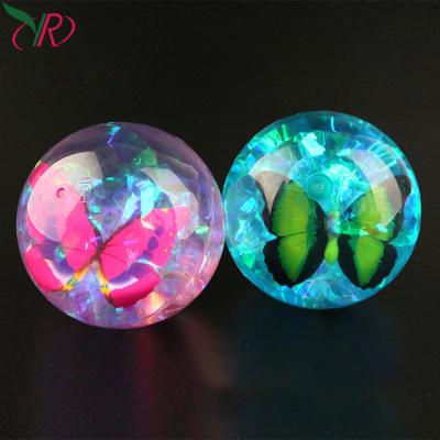 China Promotional Toy Shining Crystal Bouncing Ball Sparkling Water Crystal Water Ball for sale