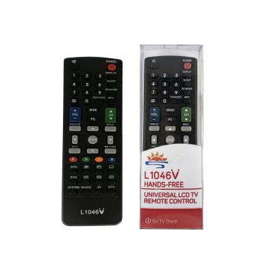 China Shockproof IR TV Remote L1046V Control For Sharp Universal LCD/LED TV Replacement Remote Outdoor for sale