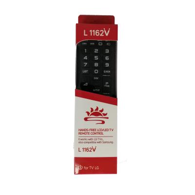 China LCD / LED TV Replacement Shockproof Cost Effective Remote For LG And For Samsung L1162V TV Remote for sale