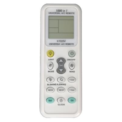 China Universal Timer Function Replacement K-1028V Air Conditioner Remote/ac AC 1000in1 Remote Control Outdoor for sale