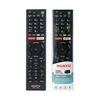 China Shockproof Replacement RM-L1351 TV Remote Control For SONY LCD/LED TV Remote Control for sale