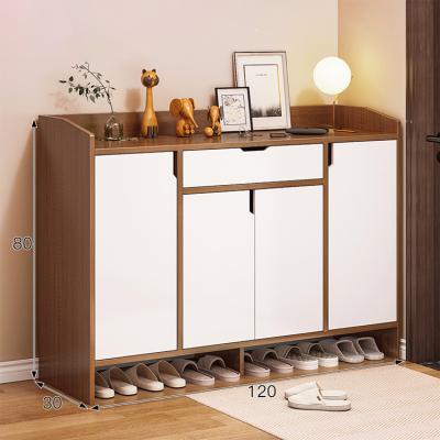 China (Other)Adjustable Wooden Shoe Rack Shelf Rack Shelves Portable Cabinet Modern Storage Shoe Organizer For Entryway for sale