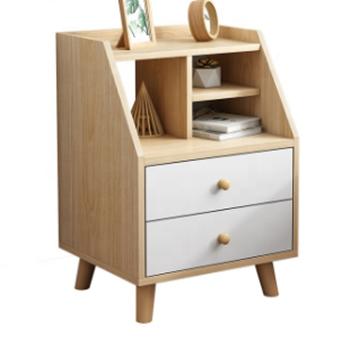 China (Others)Adjustable Nordics Contracted Contemporary Bedside Cabinet Solid Wood Bedroom Economy Is Simple Receive Arch Nightstand Arch for sale