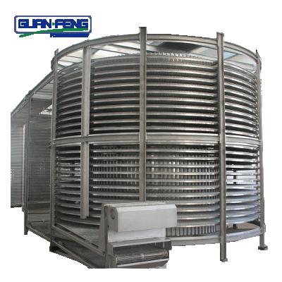 China Factory New Industrial Series Freezing Spiral Continuous Ice Cream Freezer Price for sale