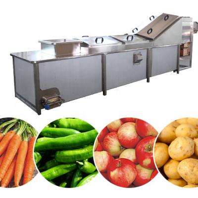 China Fruits And Vegetables Steam Blanching Machine For Fruit Mango Line Type Blanching Equipment for sale