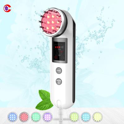 China Portable Face Lift Ultrasound Skin Tightening Skin Care Salon Equipment, Handheld Microcurrent Beauty Device for sale