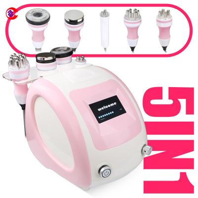 China Weight Loss 5 In 1 Slimming Beauty Machine Ultrasound Cavitation RF Weight Loss With Vacuum for sale