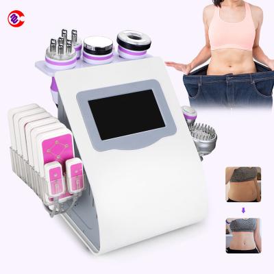 China High Quality Acne Treatment Lipo Laser Slimming Machine Cavitation RF Vacuum Cold Hammer Facial Skin Care Machine for sale