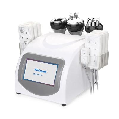 China Cellulite Reduction Cavitation 40K Vacuum RF Radio Frequency LED Cellulite Reducing Body Slimming Machine for sale