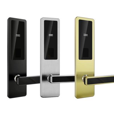 China Economic hotel nfc door lock with 4PCS AA battery case Guangdong-hyh hardware A5RF for sale