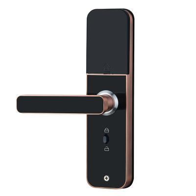 China Electronics Anti-theft Fingerprint Locks Door Aluminum Alloy Factory Direct Sales Smart Door Lock for sale