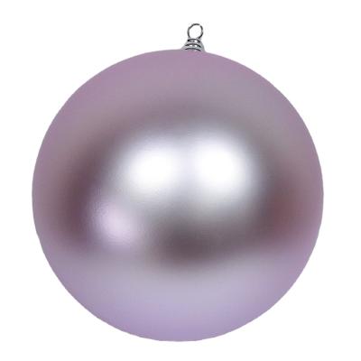 China Wholesale Plastic Large 40cm - 60cm Christmas Balls For Holiday Decoration Shopping Mall Hanging for sale