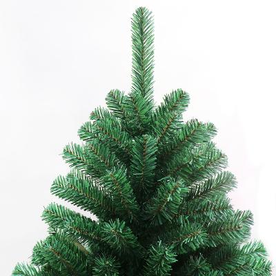 China 6ft Durable 1.8m Green PVC Artificial Christmas Tree with Metal Stand for Festival Christmas Xmas Indoor Outdoor Home Decoration for sale