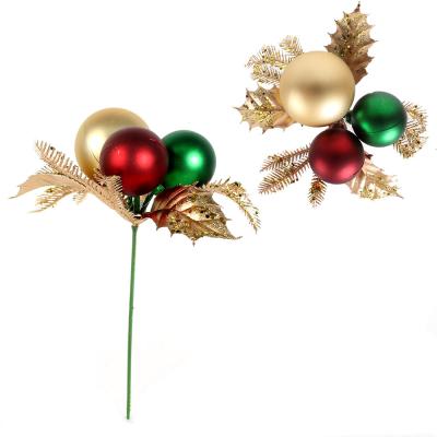 China Artificial Christmas Decorations Berry Picks Decorative Christmas Tree Picks for sale