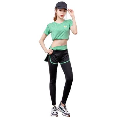 China New professional yoga sportswear fitness suit women's breathable quick-drying clothes for sale