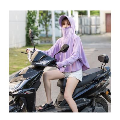 China Sunscreen Clothing Women's Long Sleeve Summer Riding UV Protection Loose Driving Parasol Shawl Sunscreen Clothing 2020 Coat NEW for sale