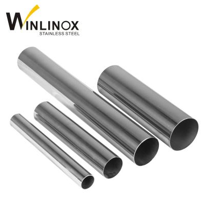 China Hotel Stainless Steel Manufacturer Leading ASTM A554 201 316L Polished Round Welded 304 Stainless Aluminized Steel Tube for sale