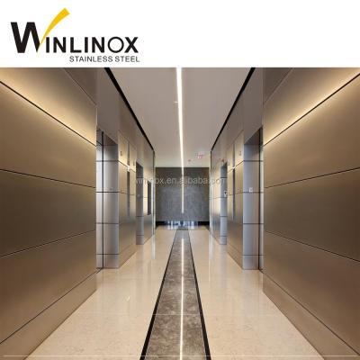 China Decoration & building construction 304 inox plate hairline finish decorative stainless steel sheet for sale