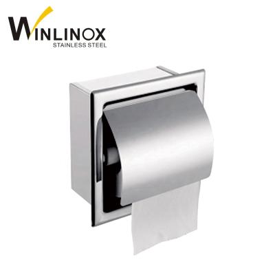 China Bathroom Bathroom Accessories 304 Stainless Steel Tissue Paper Holder for sale