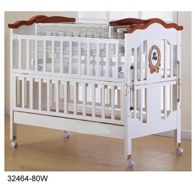 China Comfortable baby bed 32464-80W 127*73.5*113 cm for sale