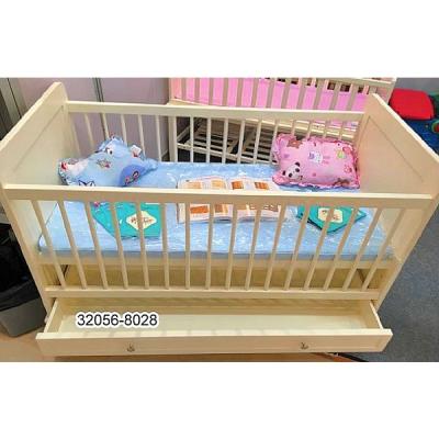 China WOODEN BABY COTTAGE in solid wood WITH DRAWER 32056-8028 (A) for sale