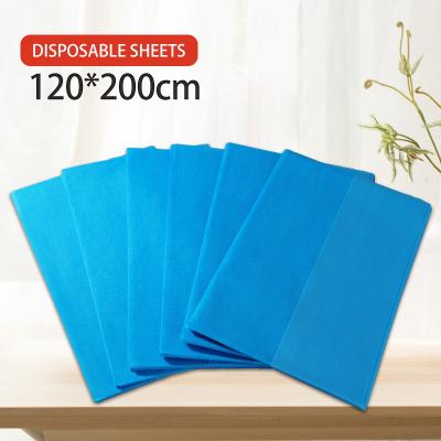 China 100% Polyester 150*200cm Disposable Beauty Bed Spa Sheets for sale