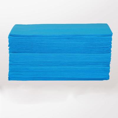 China Blue 100% Polyester Disposable Massage Bed Salon Sheets Sheet Hospital Bed Spa Sheet for sale