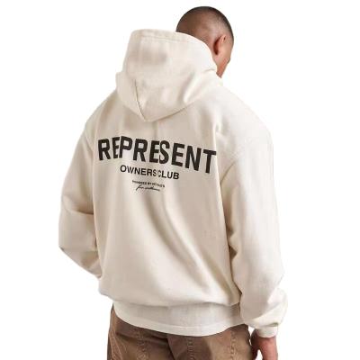 China 100% unisex hoodies anti-pilling cotton custom oversized logo hoodie heavy custom men's sweatshirts unisex hoodies for sale