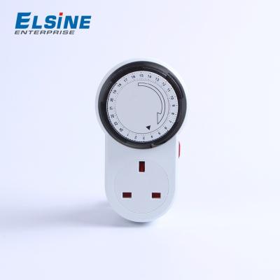 China 13A TE-63A UK Mechanical Socket Day Timer Switch British Street Light Type 58x46x26 cm for sale