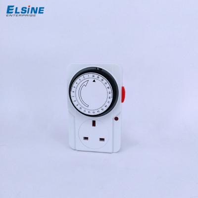 China 240V 13A TE-22A UK Type Digital 24 Hours Digital Time Socket Mechanical Timer Socket 60.5*44*22.5 cm British Type for sale