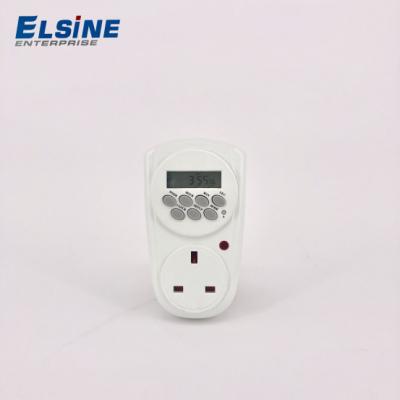 China UK Type 240v 13A ETE-12A Clock Digital Timer Switch 58*46*26 cm for sale