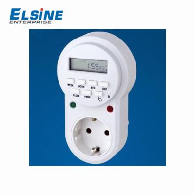 China 230v 16A ETG-63A Germany Type Weekly Timer Switch Digital Socket 60*45*23 cm for sale