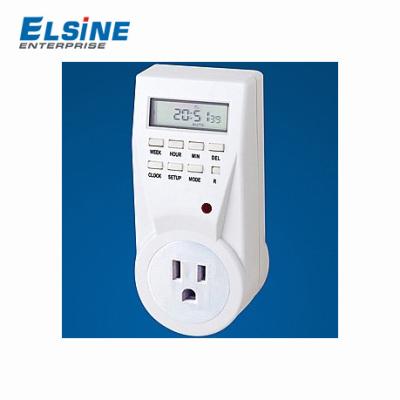 China 15A ETU-23A USA Weekly Type Bell Use 7 Day Digital Timer Switch Socket 58*48*24 cm for sale