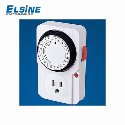 China 15A 125V TU-22A Street Light USA Plug Day Timer Switch American Style Mechanical Socket 57.5*40*26cm for sale