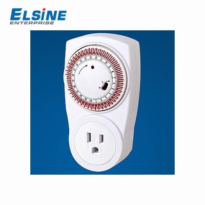 China 15A TU-01A USA Type Home Use Timer Switch Socket 58x46x26 cm for sale