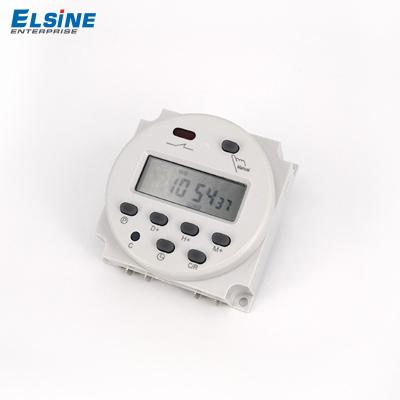 China Electronic Weekly Industrial Mechanical Digital Timer ELSINE CN101A Din Rail Timer Switch 200-250Vac AC 250V 16A for sale