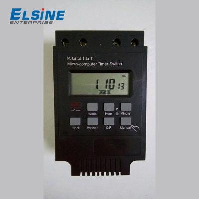 China KG316T 25A Programmable Automatic Timer Switch DC 12v Digital Timer Day/Week KG316T for sale