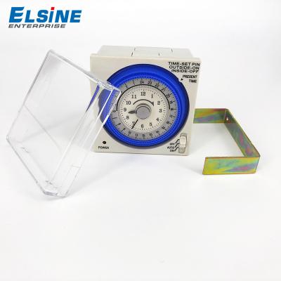 China Timer TB-37 Delay Timer 15A 250V Timer Switch 15minutes 24 Hour Mechanical Timer Switch for sale