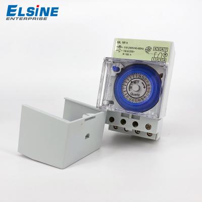 China Industrial Mechanical Timer SUL181h 150hours Battery Operated 16A 250V 24 Hours Timer Switch for sale