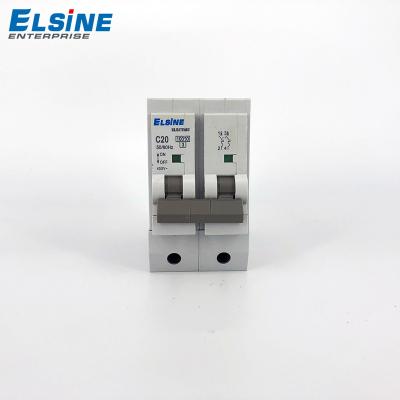 China ELB-P3 2 Poles ELB-P3 MINI Series Plug-in Circuit Breaker ELB-P3 for sale