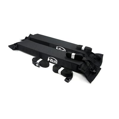 China 600D Soft Roof Rack Pads With Straps For Surfboard Kayak SUP Paddle Board Snowboard for sale