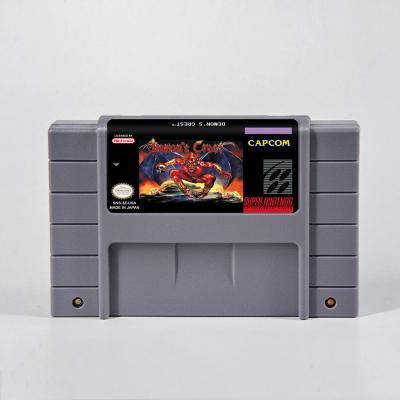 China US Version NTSC 16 Bit Battery Save RPG Game Cartridge Game Demon's Crest Game For SNES for sale