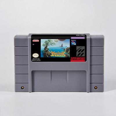 China Game Equinox USA Version NTSC 16 Bit Battery Save RPG Game Cartridge Game For SNES for sale