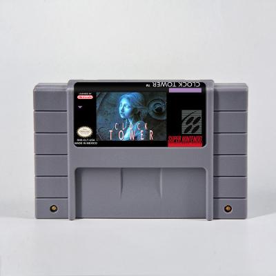 China Playing Game Clock Tower - Bit USA Version NTSC 16 Battery Save RPG Game Cartridge For SNES for sale